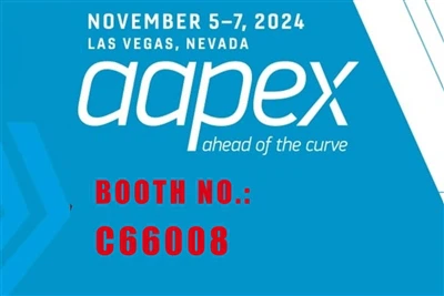إشعار المعرض - AAPEX